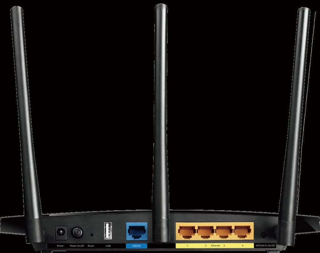 Specifications Hardware Ethernet Ports: 4 10/100/1000Mbps LAN Ports, 1 10/100/1000Mbps WAN Port USB Ports: 1 USB 2.