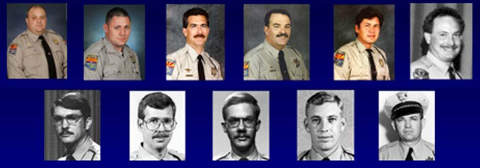 The Fallen Remembered Arizona State Troopers have lost 29 troopers in the line of duty;