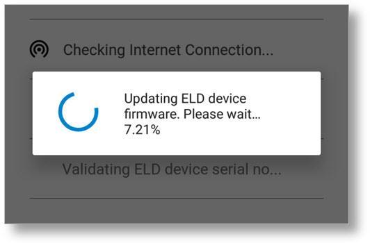 Set My Duty Status Update Device Firmware Sometimes, your ELD will need to be updated after you download a new version of the DriverConnect app.