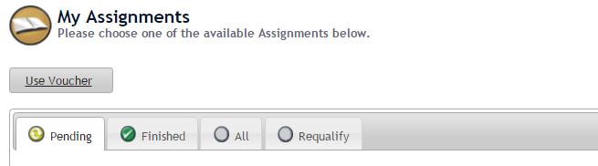 Step 2: From the home page, click on My Assignments under the Learn section.