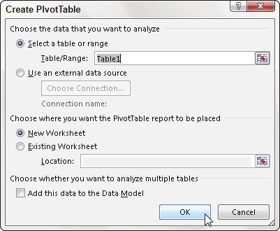672 Creating Pivot Tables Manually created pivot tables Creating pivot tables with the Quick Analysis tool or the Recommended PivotTables button on the Insert tab is fine provided that you re only