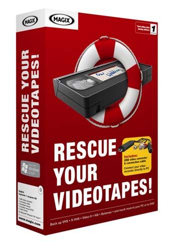 abrasion, chewed-up tape and the end of production for VCRs could all mean it's the end of the line for your recordings! But don't worry.