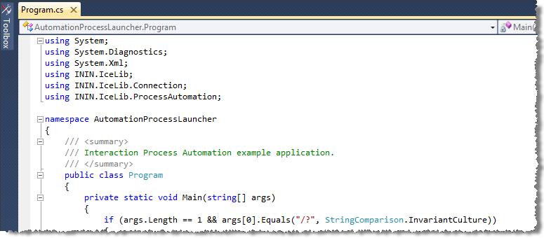 Configuration Cmdlet This example application lets you use the IceLib SDK to configure a CIC server. It is a set of Windows PowerShell Cmdlets which are registered through the use of the SnapIn.