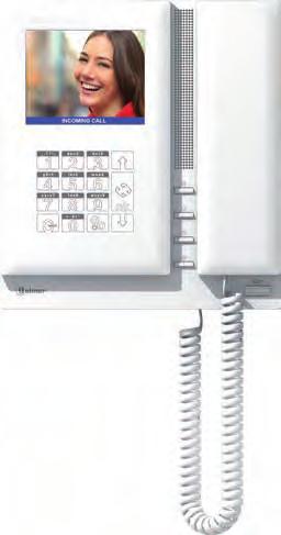 CONCIERGE UNITS Tekna monitor Concierge units The main characteristics of CETK-590 Plus concierge unit with Plus digital installation are: Casing manufactured in ABS RAL9003 white colour.