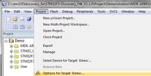 Step #5b Change the Options for Target Demo Select