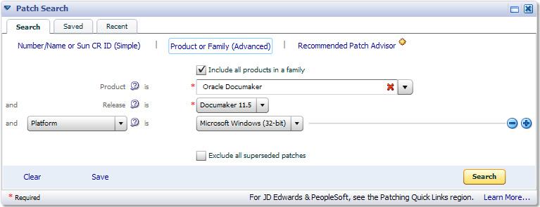 Downloading Patches DOWNLOADING PATCHES You can download the latest Oracle software patches at the My Oracle Support web site.