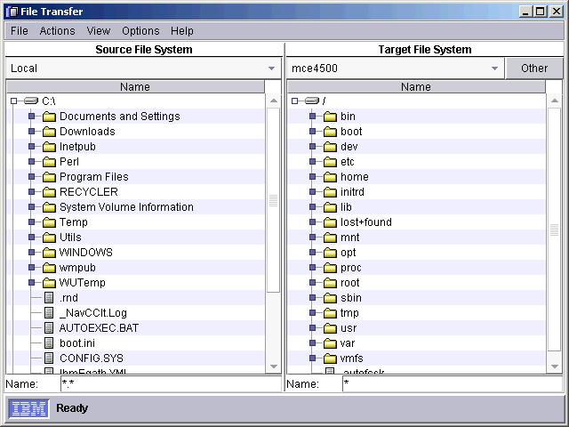 The Process Management Task lists the processes currently running on VMware ESX Server Console O/S, just as it did when managing VMware ESX Server as a SNMP device.