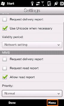 OPTION 3 (continued): Manual Set-up for MMS Now you need to set-up your