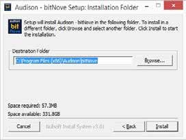 the installation or CANCEL to interrupt it; Windows 8 / 10: select I AGREE to continue with the installation or CANCEL to interrupt