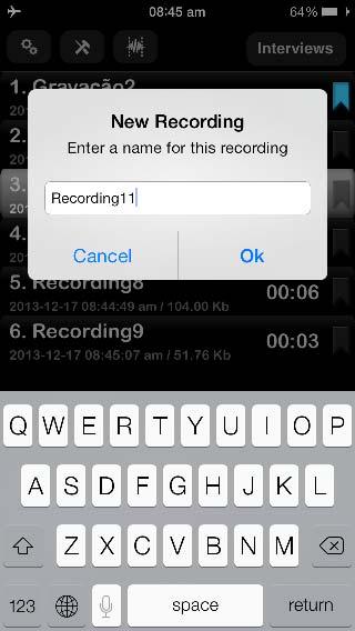 You also can set the timer in order to stop recording process after some time.