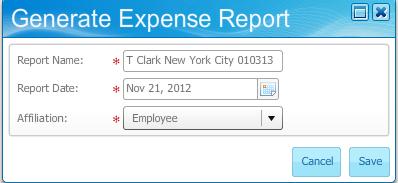 Click on the Authorization Reports option in the left pane of the Expense Manager tab. 3.