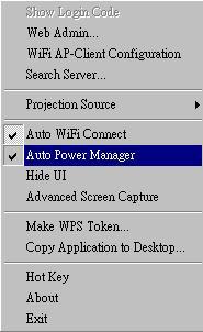 7 Auto Power Manager To make the highest projection performance,