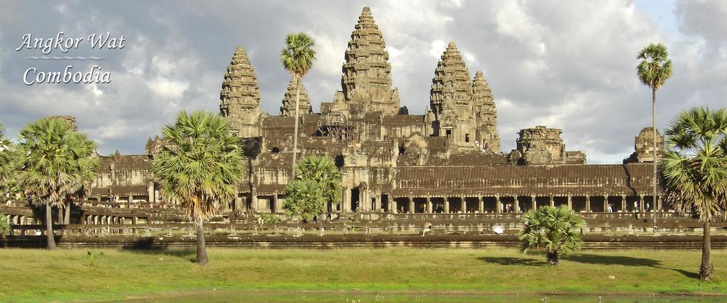 Angkor Wat Hndu temple bult by a Khmer kng ~5AD; Khmer kngdom declned