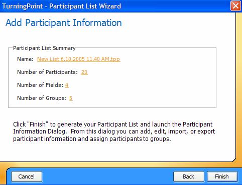 TurningPoint sees the teams as demographics and that will be reflected in your reports, but by check marking the