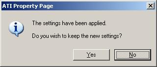 To switch between the two: 1) Boot up your computer and connect the projector 2) DO NOT use the Fn+F8 key combination to switch between displays 3) Press CTRL+ALT+F8 4) You will see this dialog box:
