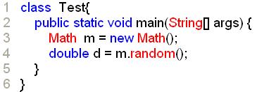 Class(static) Methods You can invoke static method