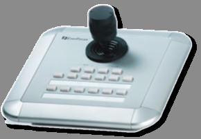 Camera Joystick control Support for the Everfocus EKB 200 Joystick keyboard.