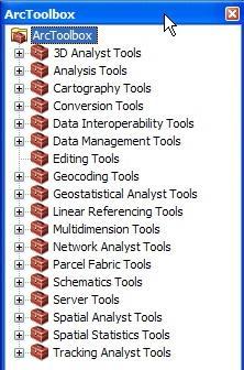 Click Close button. 7) To display Toolbox 3D Analyst, click ArcToolbox Window button.