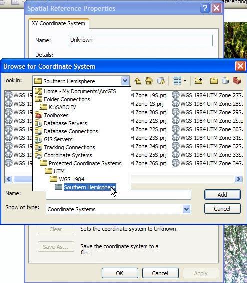 5) To choose the coordinate and projection system of a spatial data, click Edit button at Create New Shapefile window.