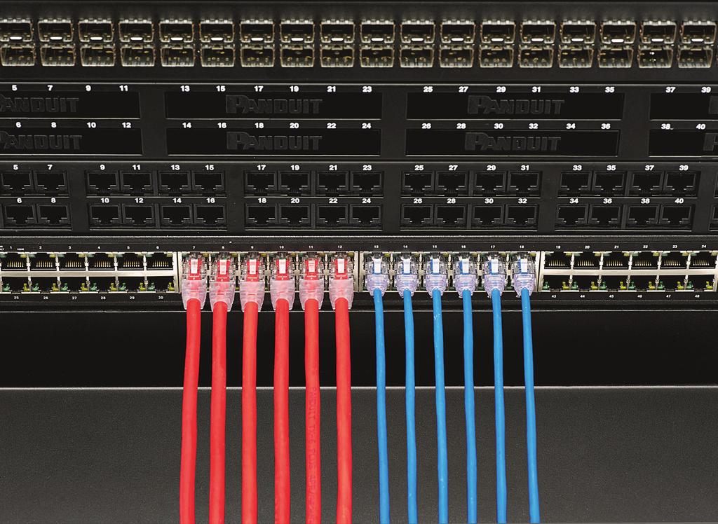 the use of 28-AWG rather than 24-AWG patch cabling allows users to either put more into the existing TR footprint, or shrink the size of a future TR s footprint.