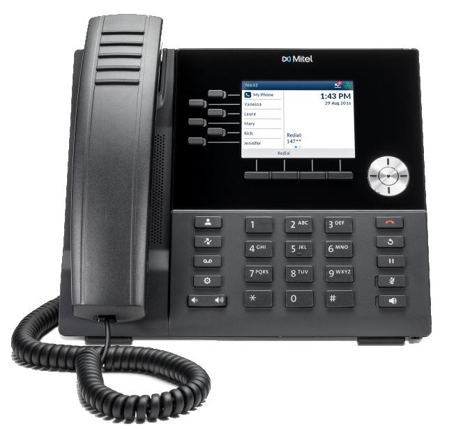 Mitel MiVoice 6900 Series The next generation of seamless communications is here. Introducing the MiVoice 6900 series of premium desk phones.