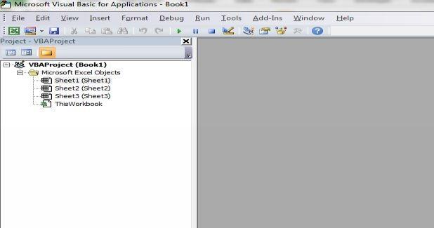 How to access VBA Editor without inserting form control 1.