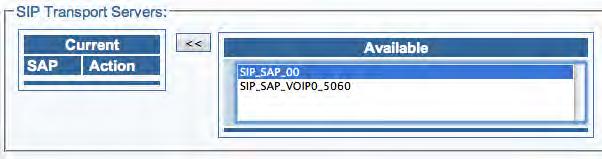 3 Configuring an ISDN-SIP Gateway 3. Click Create the new NAP: Enter a name for the NAP Click Create: Figure 88. Creating a New SIP NAP 4.