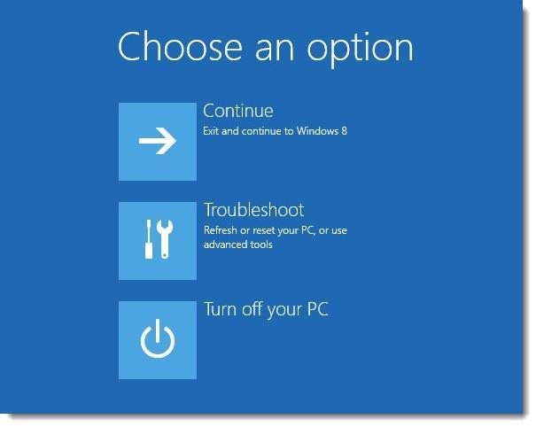 Gateway Mode To re-image your computer in Windows 8 / 8.