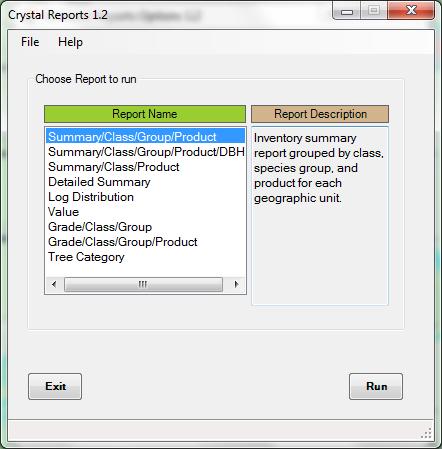 Reporting and Analytics SilvAssist 2.0 Instruction Manual Crystal Reports We are now ready to choose the report type. Press Next to select which report you wish to generate.
