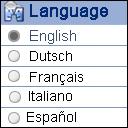 Setting language To select a desired menu language.