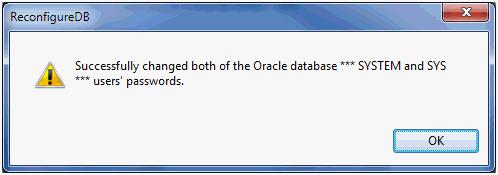 database. The password value cannot contain a space character (blank). Attempting to do so causes this error to be displayed 7.