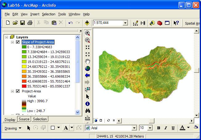 ) to provide spatial data for geological and engineering