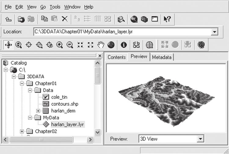 Introduction to 3D Data Click the Create Thumbnail button on the 3D toolbar.