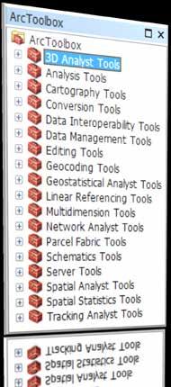 Geoprocessing Tools ArcGIS Framework for Analyzing & Managing Data