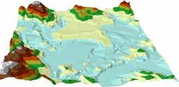 Overview of Surface Data Types Raster Surface Created by