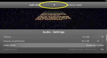 On the Playback Control Ribbon, select the speaker icon. This is where you can adjust your audio settings.