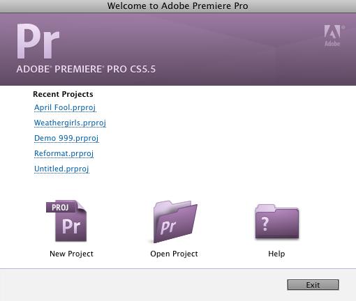 An Introduction to Adobe Premiere Pro These notes are intended as a Quick Start guide to Adobe Premiere Pro CS6. Premiere Pro CS5 is similar but lacks a few features.