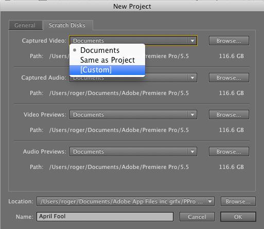 It contains links to all your Media (camera files, audio, graphics and so on) that you use. These links appear as Clips in the Project Panel in Premiere Pro.