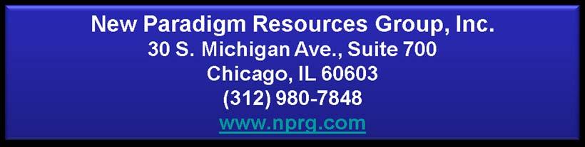 Questions & Resources Thank You! Stephen Hernan Analyst New Paradigm Resources Group shernan@nprg.