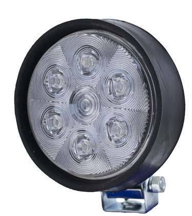 WORKLIGHTS OPTILUX 5 RD Rubber LED Bracket Calculated/Raw