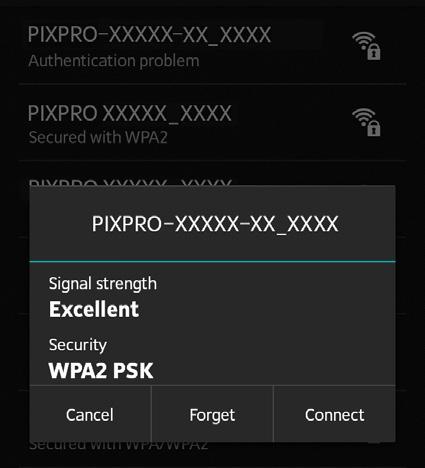 Please enter the new password on your Smart Device after changing your Wi-Fi password. Some models of Smart Devices will remember the Wi-Fi password previously entered.