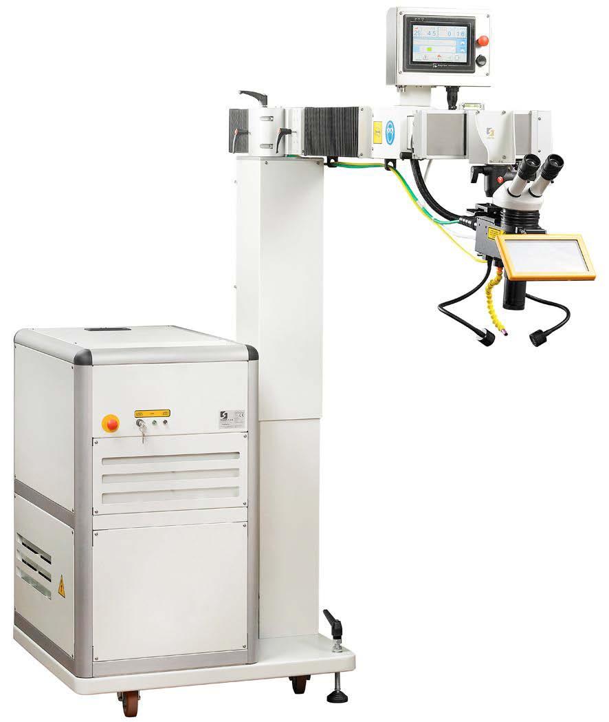 Laser welding system joke mobil User-friendly operation unbeatable flexibility developed for constant use innovative design Laser welding system joke 150-mobil and 300-mobil This series was