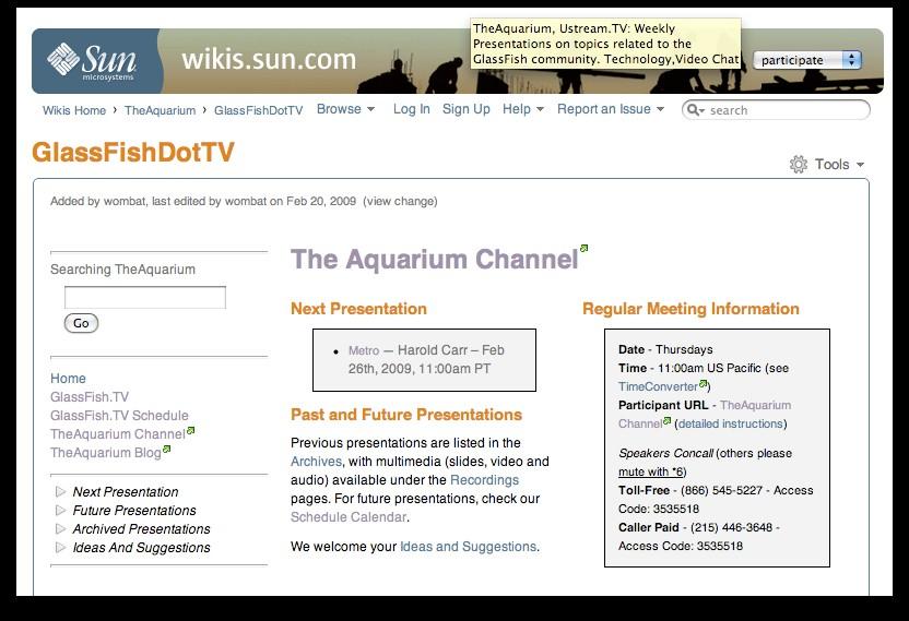 The Aquarium TV!