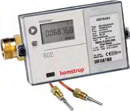 HVAC metering allows reading per consumer consumption of the energy out of the cooling/heating liquid.