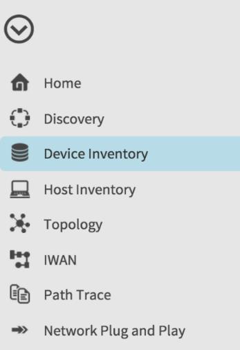 Controller Applications - Device Inventory Single Source of Truth Real time network device inventory and asset service management Includes all network devices with an abstraction for the entire