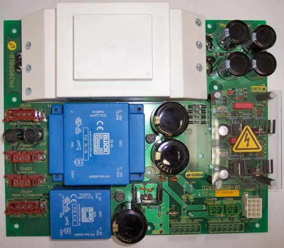 Functional Description Printed Circuit Boards Figure 1-31. Power Supply 1 board Warning Parts of the power supply 1 board are at high voltage.