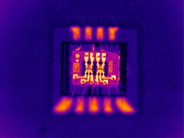 An infrared camera with a standard lens can t always show the level of detail required to distinguish the hot spots.