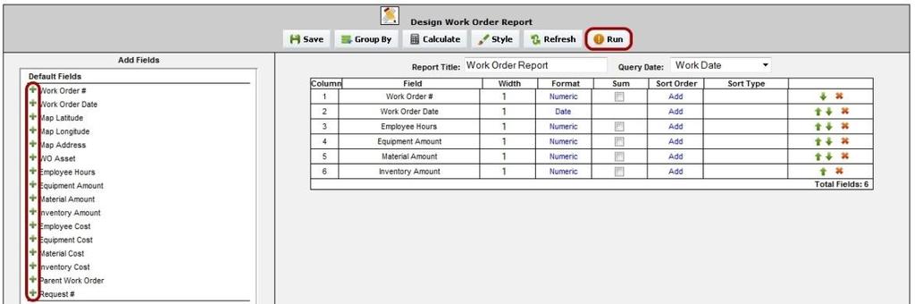 Building a Report In the Reports tab, click Build on the report type of your choice. To run a saved report, click Run on any of your saved reports.