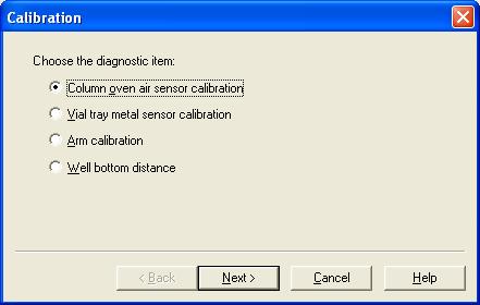 the Instrument Setup window 2. In the menu bar, choose Accela AS > Calibration.
