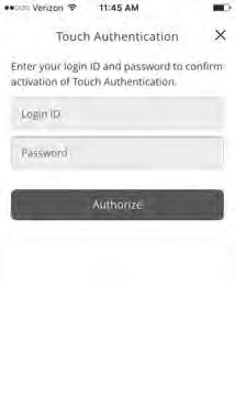 Slide Touch ID or Fingerprint Login to the On position. 2.
